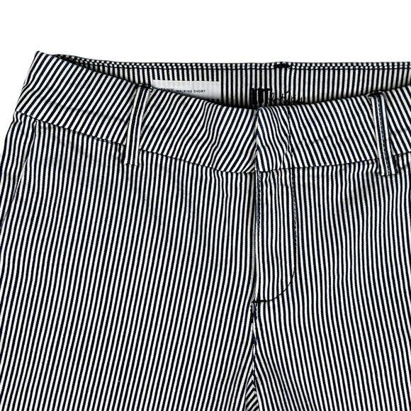 KUT FROM THE KLOTH JENNY STRIPED TWILL BERMUDA WALKING SHORTS - Picture 5 of 14